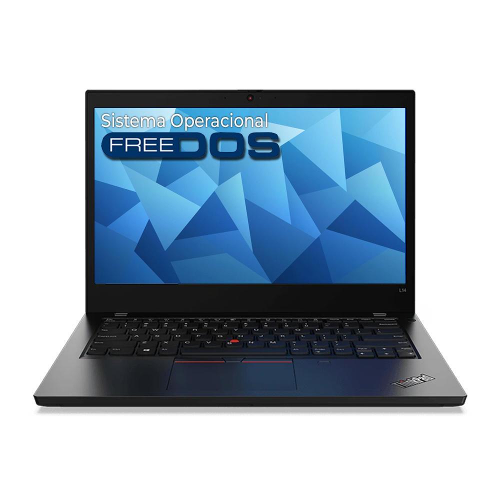 Notebook Lenovo Thinkpad L14 G1 AMD Ryzen 3 Pro 4450u, 8GB RAM, SSD 256GB M.2, Tela 14 Polegadas, LED, Freedos – 20u6s4ks00