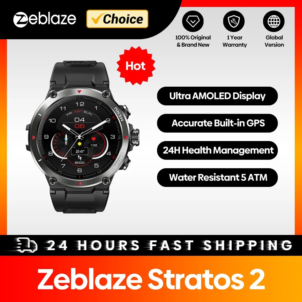 Smartwatch Zeblaze Stratos 2 GPS