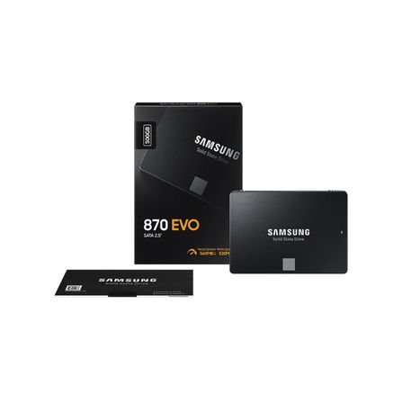 Memória Samsung SSD 500GB 870 EVO SATA 2,5″