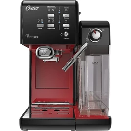Oster, PrimaLatte II – Cafeteira Espresso, 127V, Vermelho