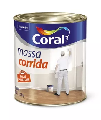 MASSA CORRIDA BRANCO 1,5KG – CORAL