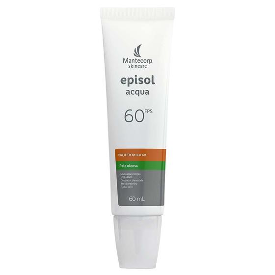 Protetor Solar Facial pele Oleosa Episol Acqua FPS60 – Mantecorp Skincare