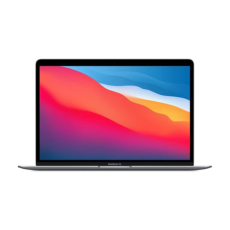 Apple notebook MacBook Air (de 13 polegadas, Processador M1 da Apple com CPU 8‑core e GPU 7‑core, 8 GB RAM, 256 GB) – Cinza espacial