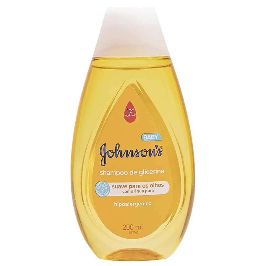 Shampoo Para Bebê Johnson’s Baby Regular, 200ml, Amarelo