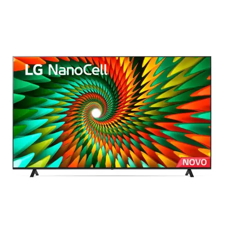 Smart TV 50” 4K UHD LED LG NanoCell 50NANO77 – Wi-Fi Bluetooth Alexa 3 HDMI IA Matter