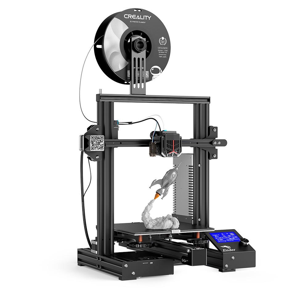 Impressora 3D Creality Ender-3 Neo, Superfície de Video, Velocidade Máxima 120 mm/s, Estrutura em Full-metal – 1001020470