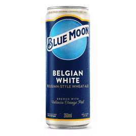 Cerveja Belgian White Blue Moon Wheat Ale Lata 350ml