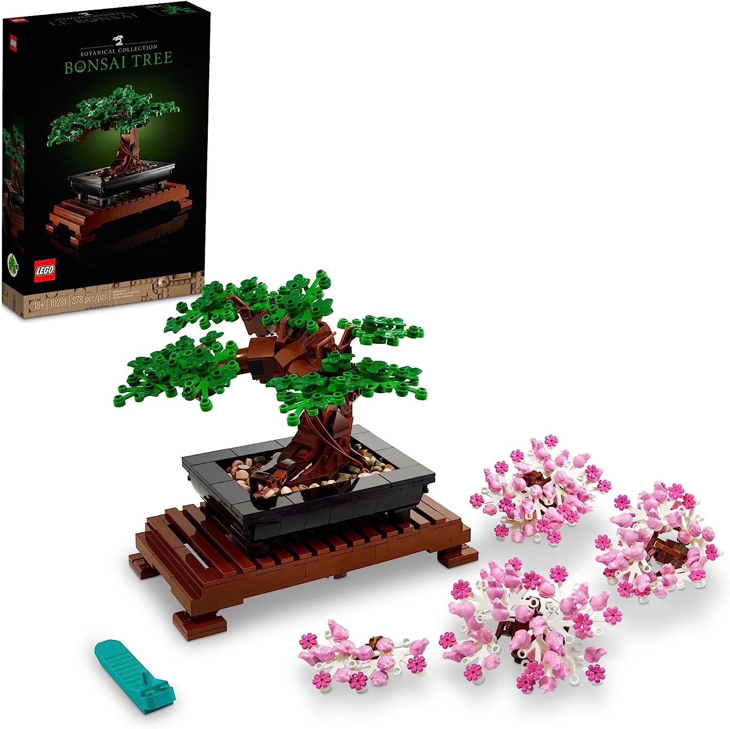 10281 LEGO® Bonsai, Kit de Construção (878 peças)