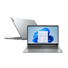 Notebook Lenovo IdeaPad 1i i7-1255U 12GB 512GB SSD Tela 15.6″ Placa de Vídeo Intel Iris Xe Windows Câmera 720p com privacidade 82VY000PBR
