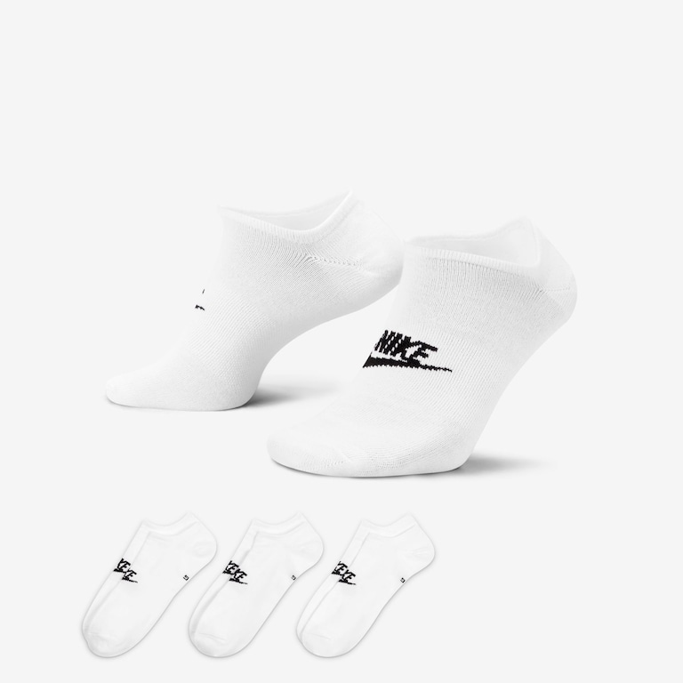 Meia Nike Sportswear Everyday Essentials (3 pares) Unissex