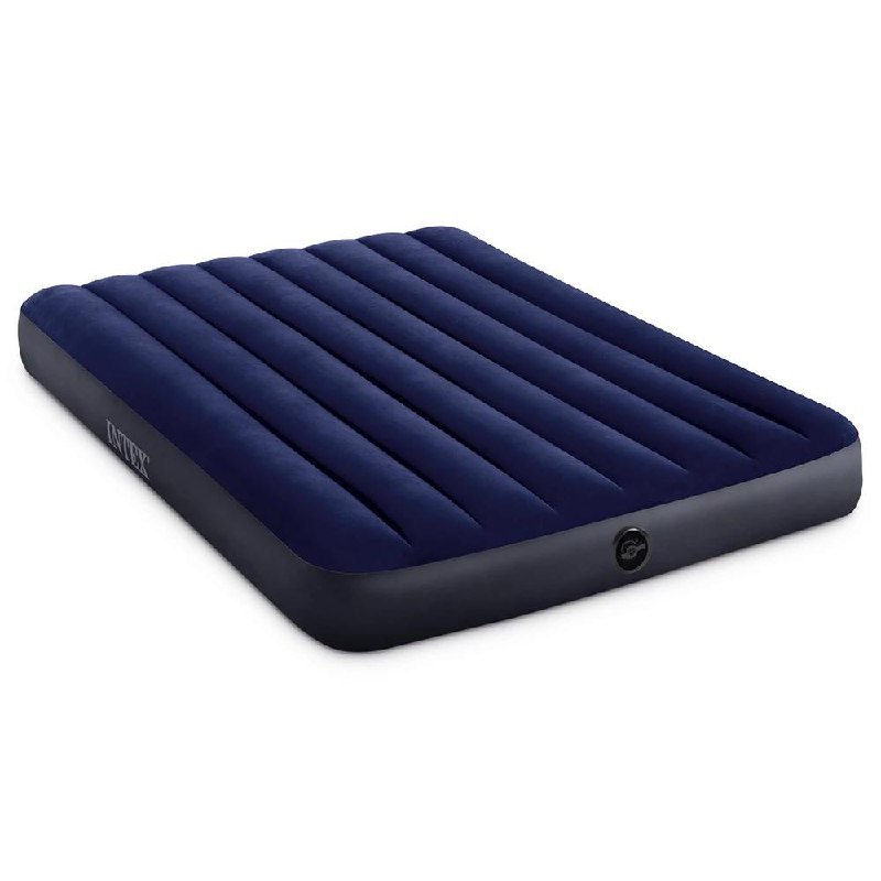 Colchão Inflável Intex Dura-Beam - Bomba Embutida E 45cm Altura