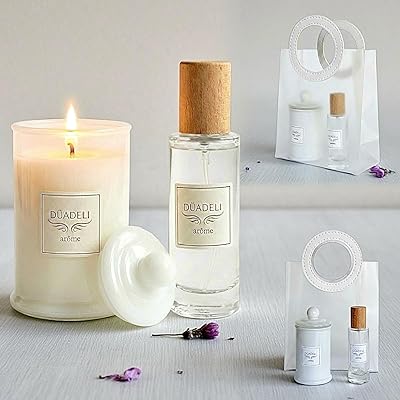 Anúncio patrocinado – Kit Vela Aromatica Perfumada DUADELI Champs de Lavande – Vela Perfumada Lavanda 80 g + Perfume de Am...