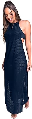 Saída De Praia MVB Modas Longa Banho Vestido Moda Praia