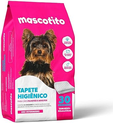 Anúncio patrocinado – Tapete Higiênico Mascotito 60x55cm C/30 Unidades