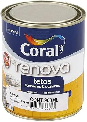 Tinta Fosco Chega de Mofo Econômico 900ml Branco