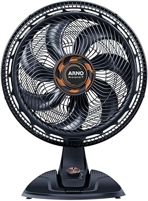 Anúncio patrocinado – Ventilador de Mesa Arno X-TREME 7 Cinza 40cm VE71, 150W, 7 Pás, 3 Velocidades, Oscilação 80º, Power ...