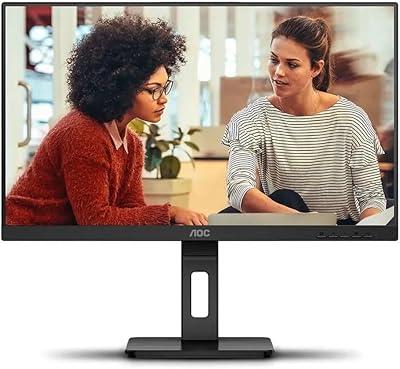 Anúncio patrocinado – Monitor AOC 23,8" FHD IPS 100HZ 4MS Pivot 24E3QF