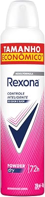 Rexona Desodorante Antitranspirante Aerossol Powder Dry 250 ML, Leve Mais Pague Menos, Embalagem Pode Variar